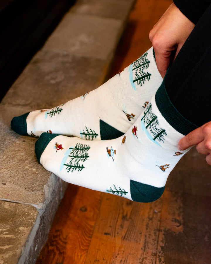 The Ski Bum Bear Socks