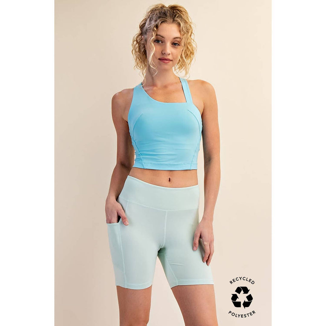 The Sadie High-waisted Biker Short