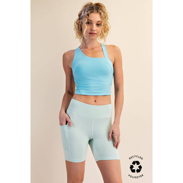 The Sadie High-waisted Biker Short