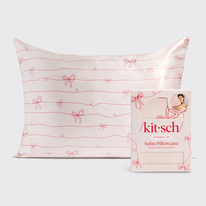 Kitsch Holiday Satin Pillowcase