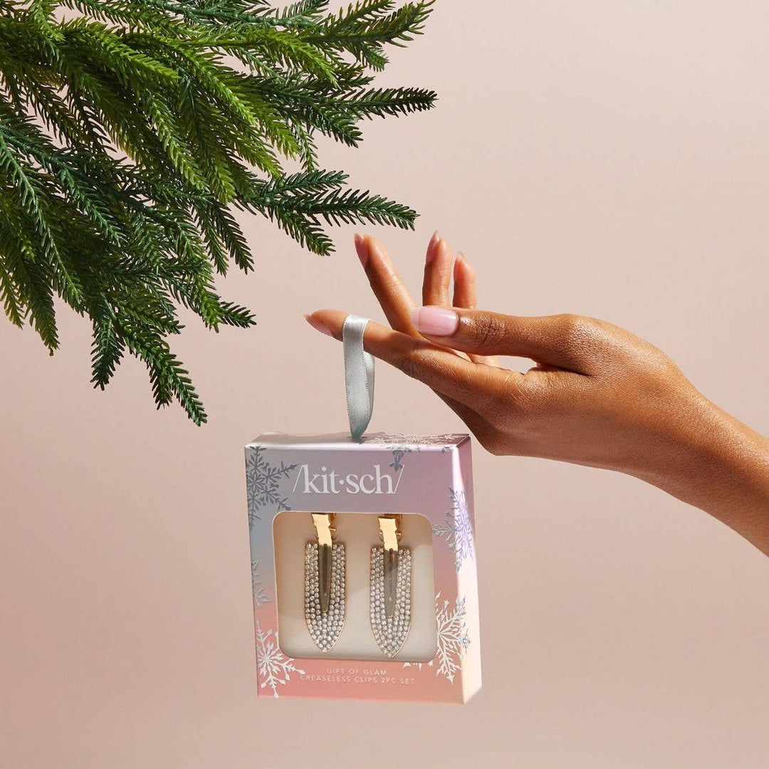 Kitsch Holiday Gift of Glam Creaseless Clip Set