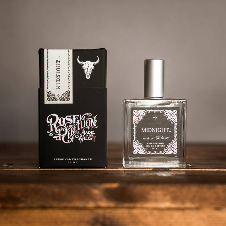 Midnight Eau de Parfum by R.Rebellion – Western Fine Fragrance