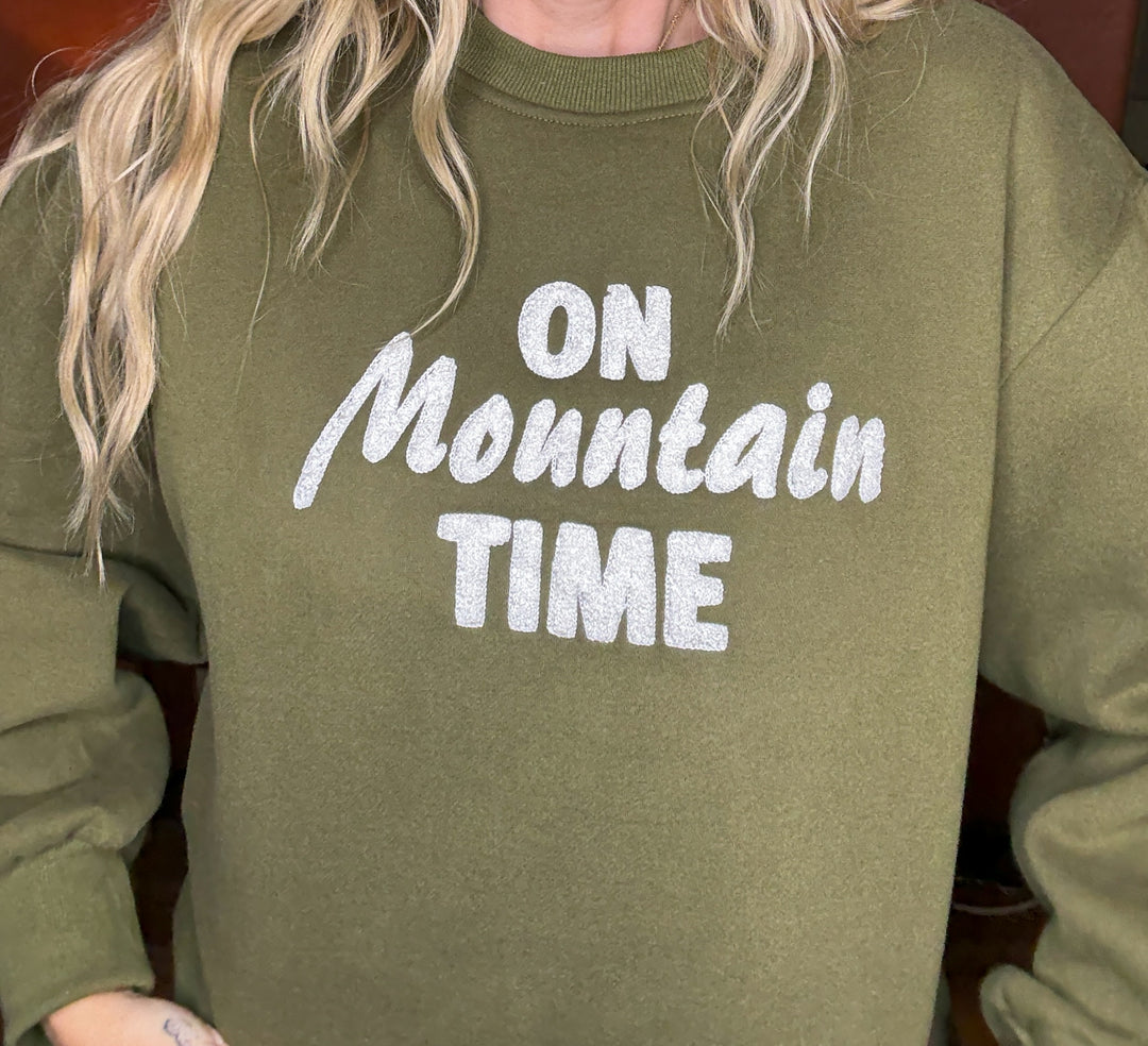 On Mountain Time Sweatshirt