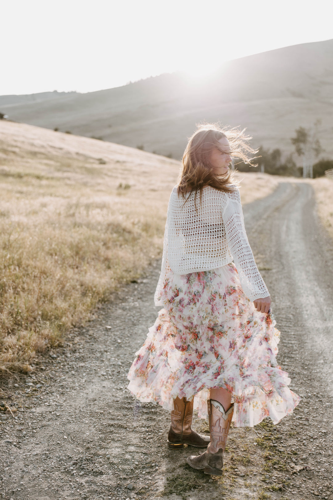 The Blush Prairie Skirt