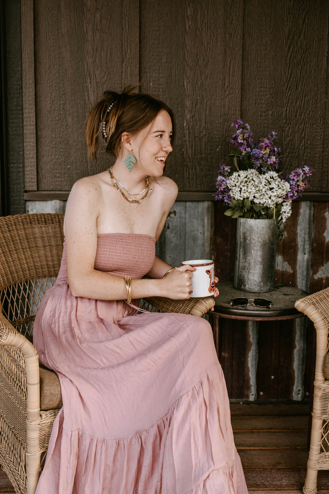 The Wild Rose Maxi Dress