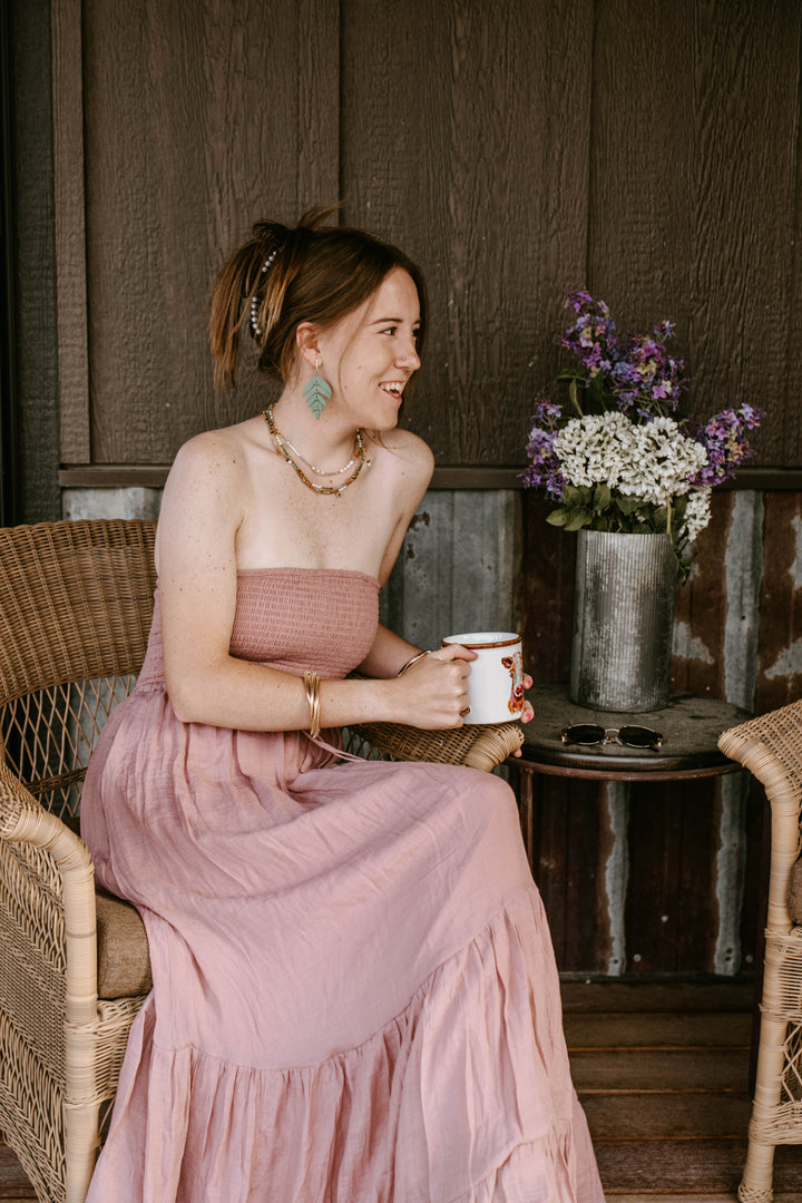 The Wild Rose Maxi Dress