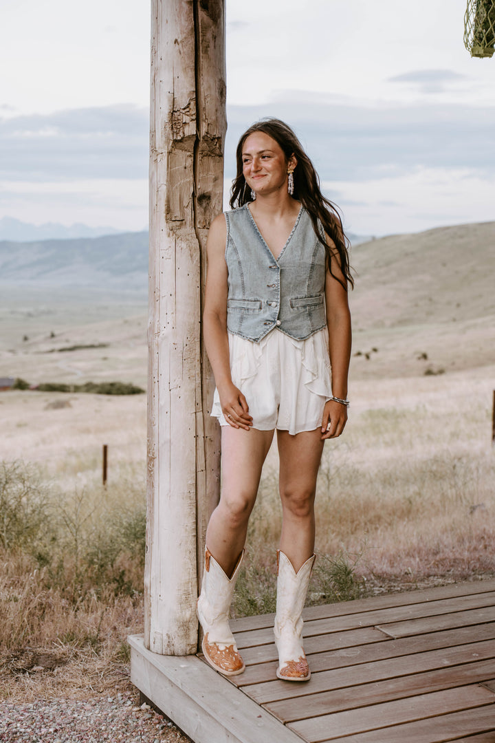 The Shania Denim Vest