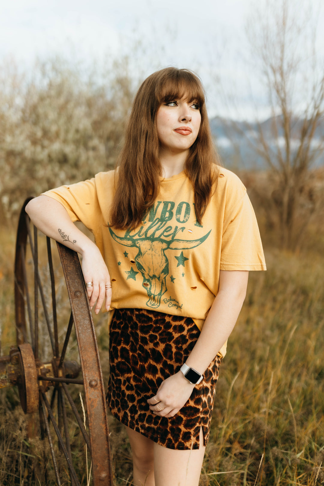 The Cowboy Killer Distressed Tee