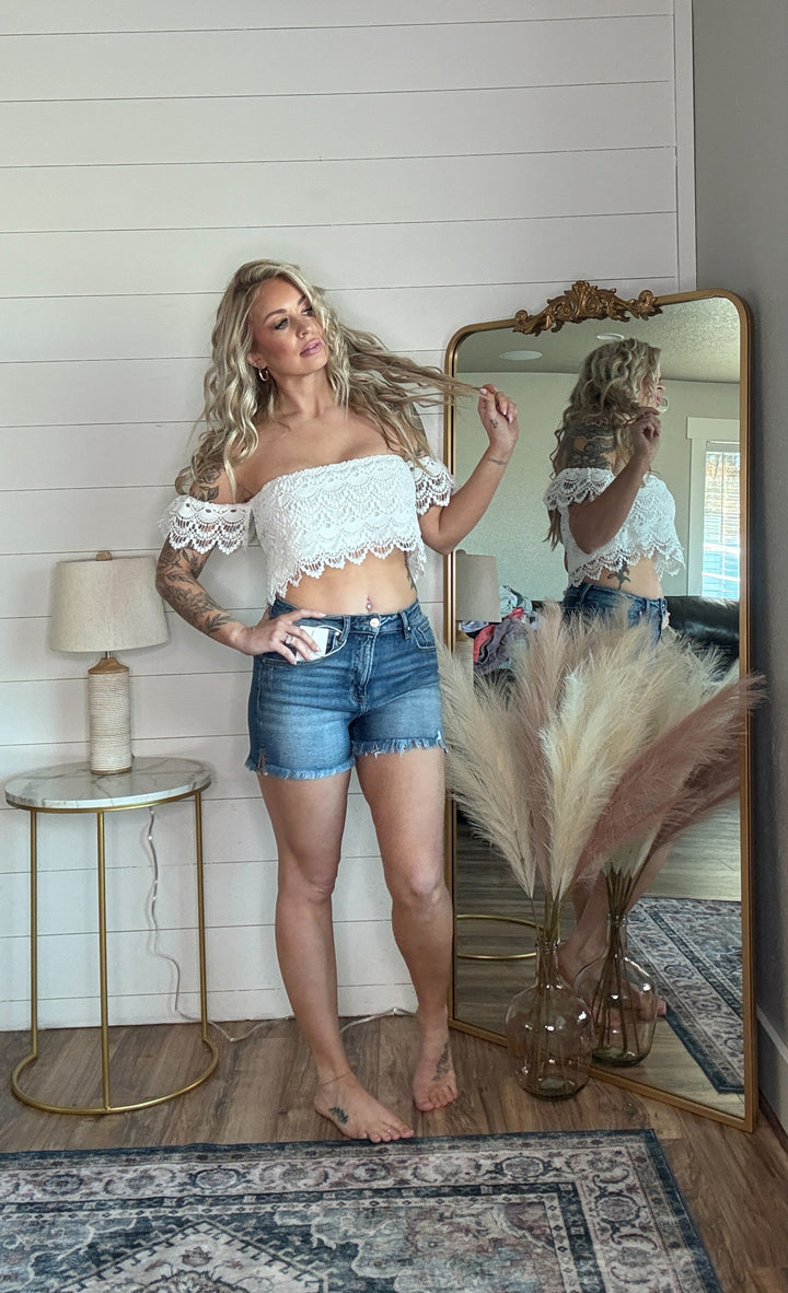 The Ridge High-Rise Shorts - Timber & Velvet Boutique 