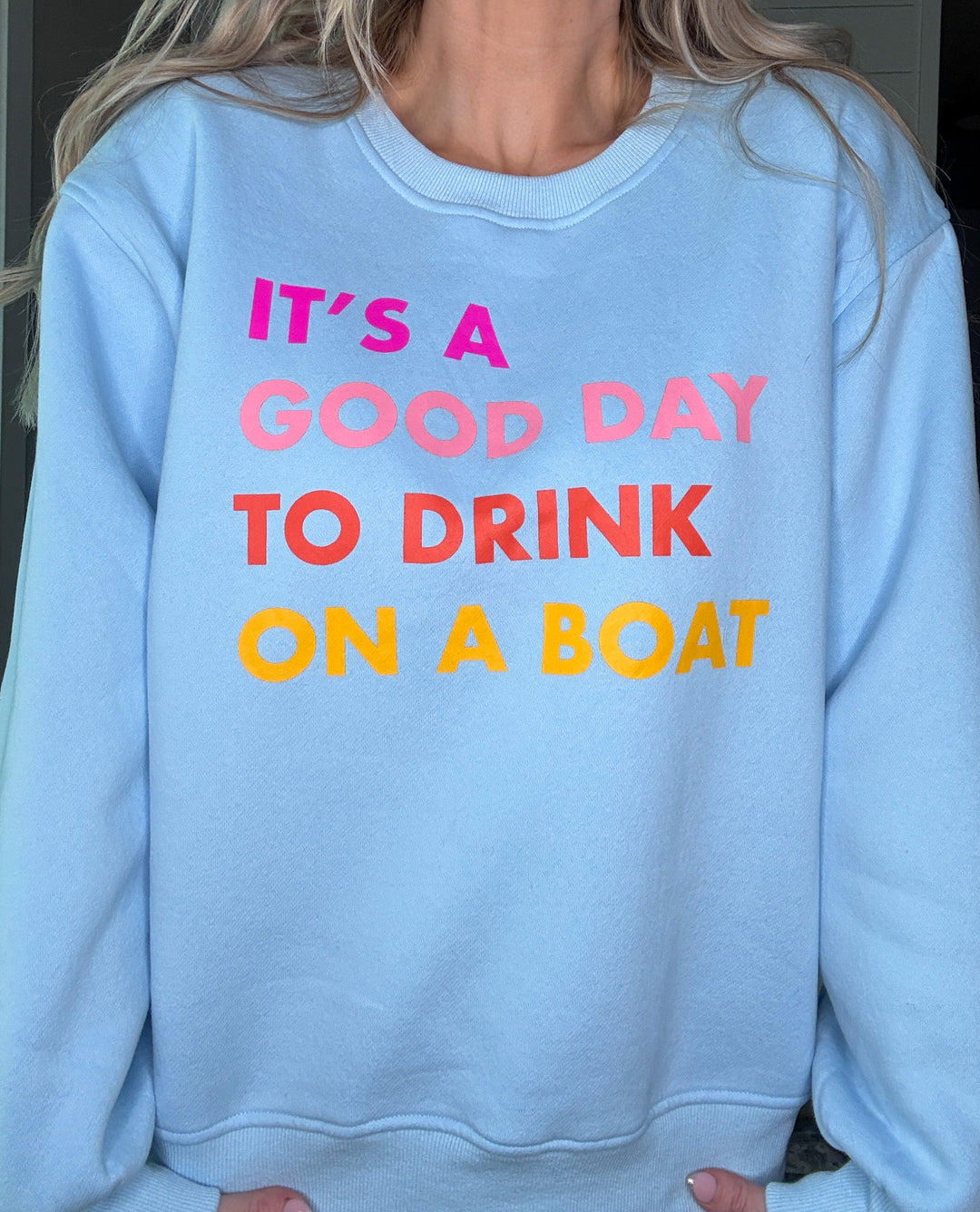 The Boat Day Bliss Sweatshirt - Timber & Velvet Boutique 