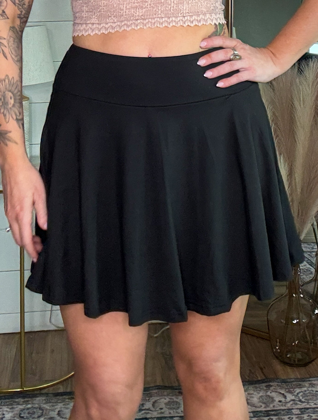 The Raven Skort - Timber & Velvet Boutique 
