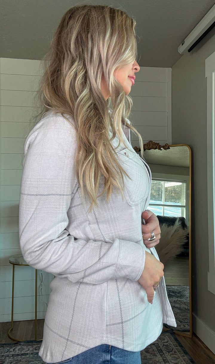 The Everly Super Soft Button-Up - Timber & Velvet Boutique 
