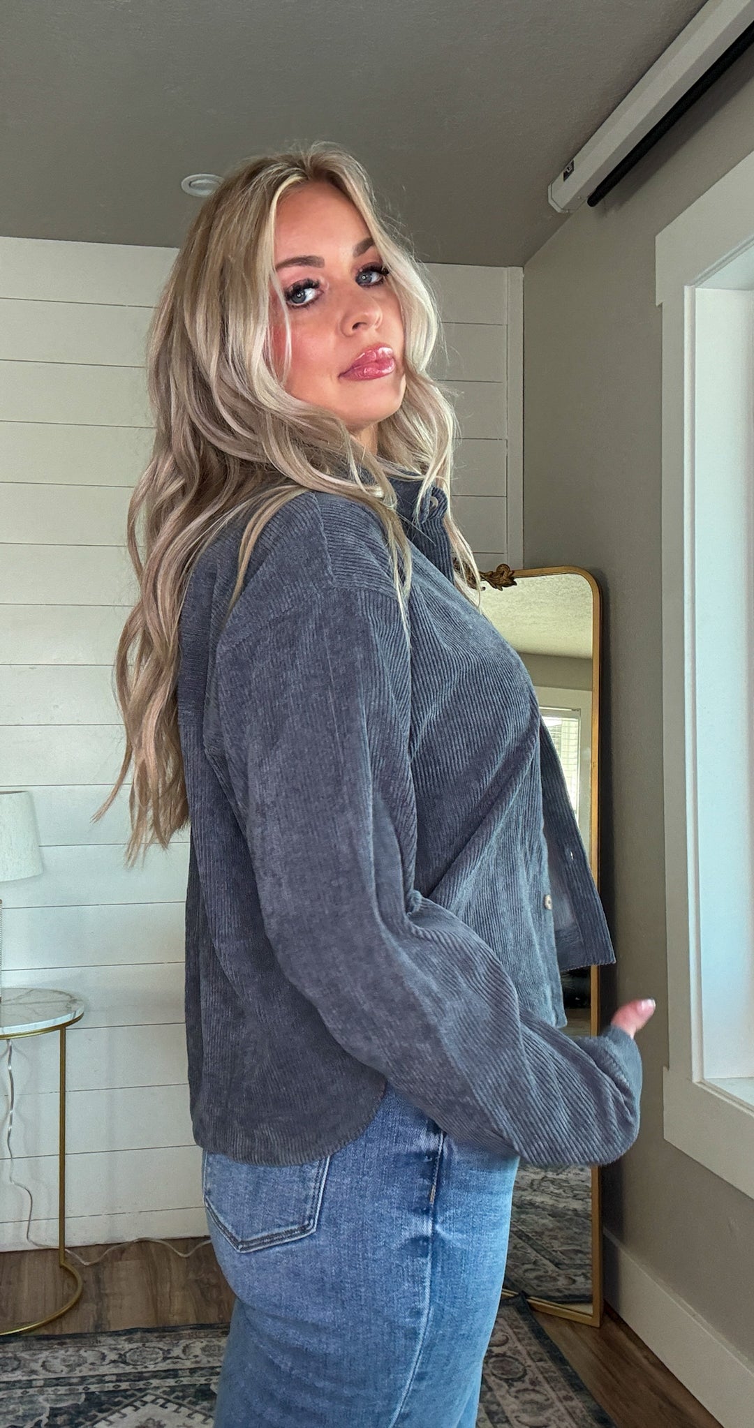The Sawyer Corduroy Shacket - Timber & Velvet Boutique 