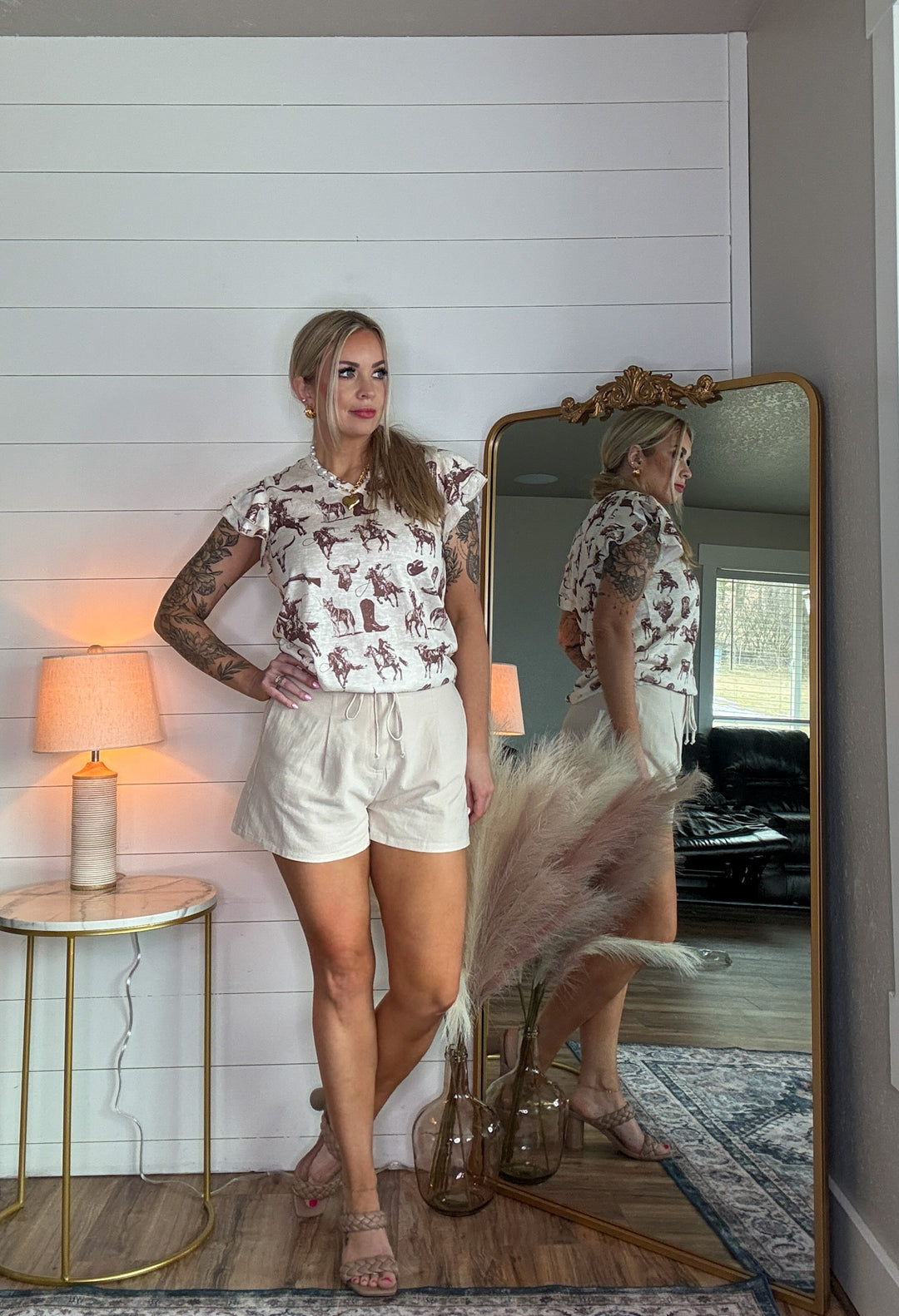 The Jovie Linen Shorts - Timber & Velvet Boutique 