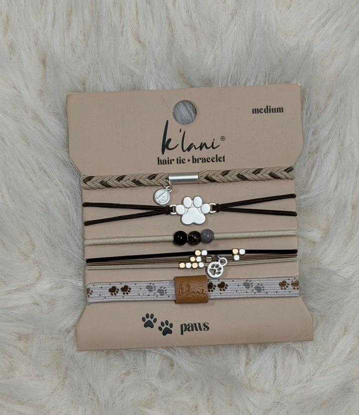 K'lani Hair Tie Bracelet Set (Multiple Options)