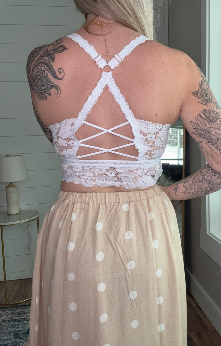 The Solstice Lace Bralette - Timber & Velvet Boutique 
