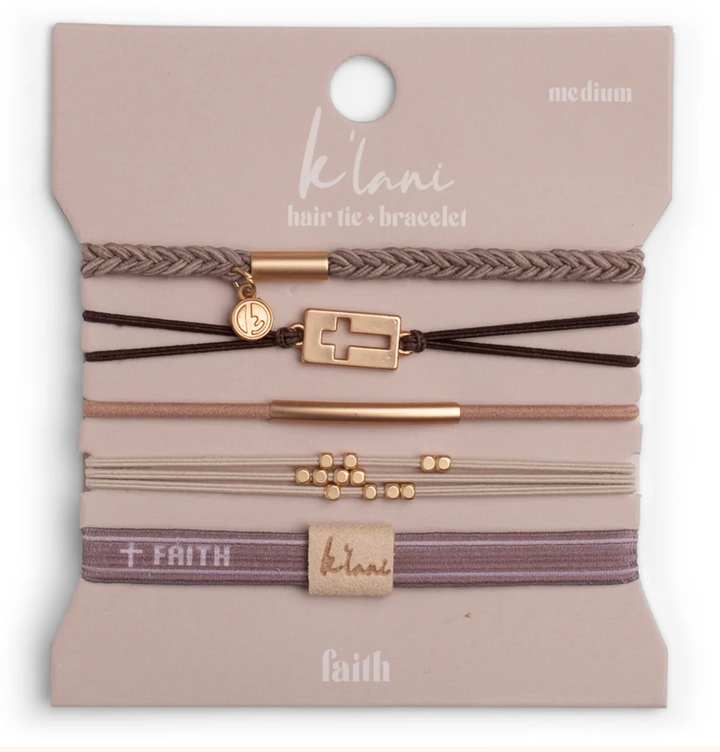K'lani Hair Tie Bracelet Set (Multiple Options)