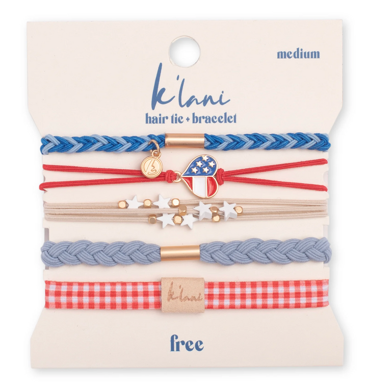 K'lani Hair Tie Bracelet Set (Multiple Options)