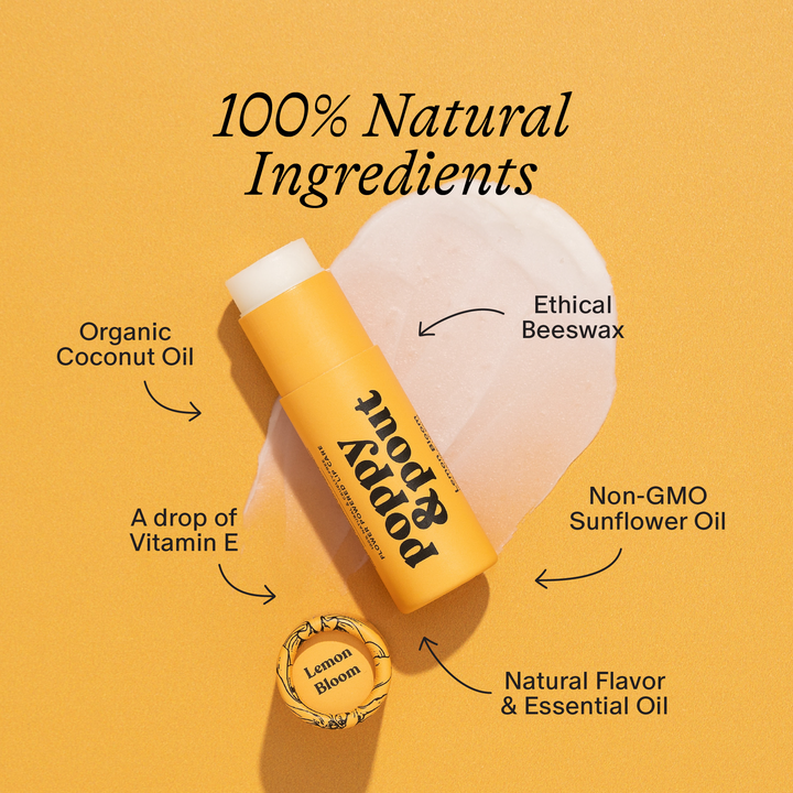Poppy & Pout Lemon Bloom Lip Care Duo