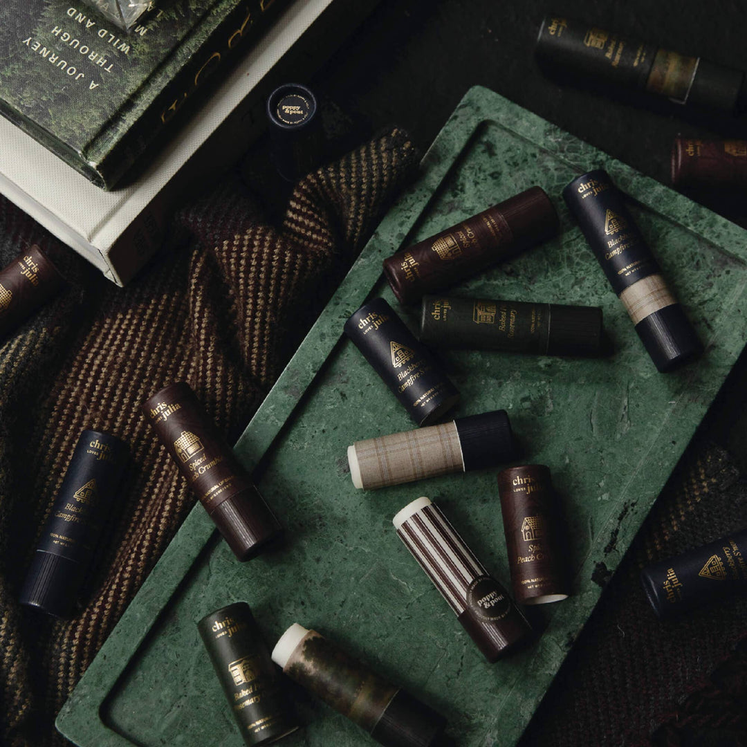 Blackberry Campfire S'mores Lip Balm - Chris Loves Julia