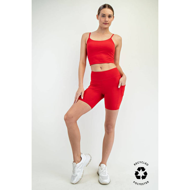 The Sadie High-waisted Biker Short
