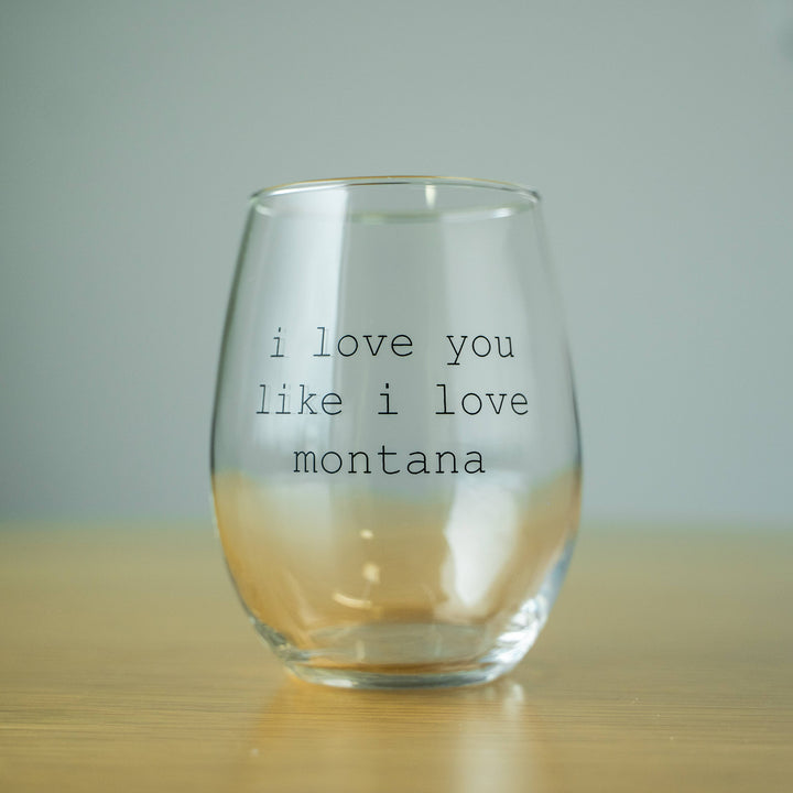 Montana Stemless Wine Glasses