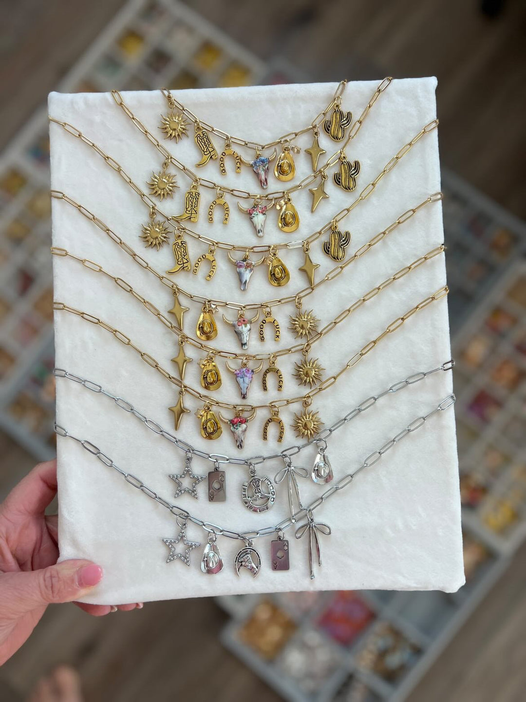 Backroads Charm Necklace - Timber &amp; Velvet Boutique