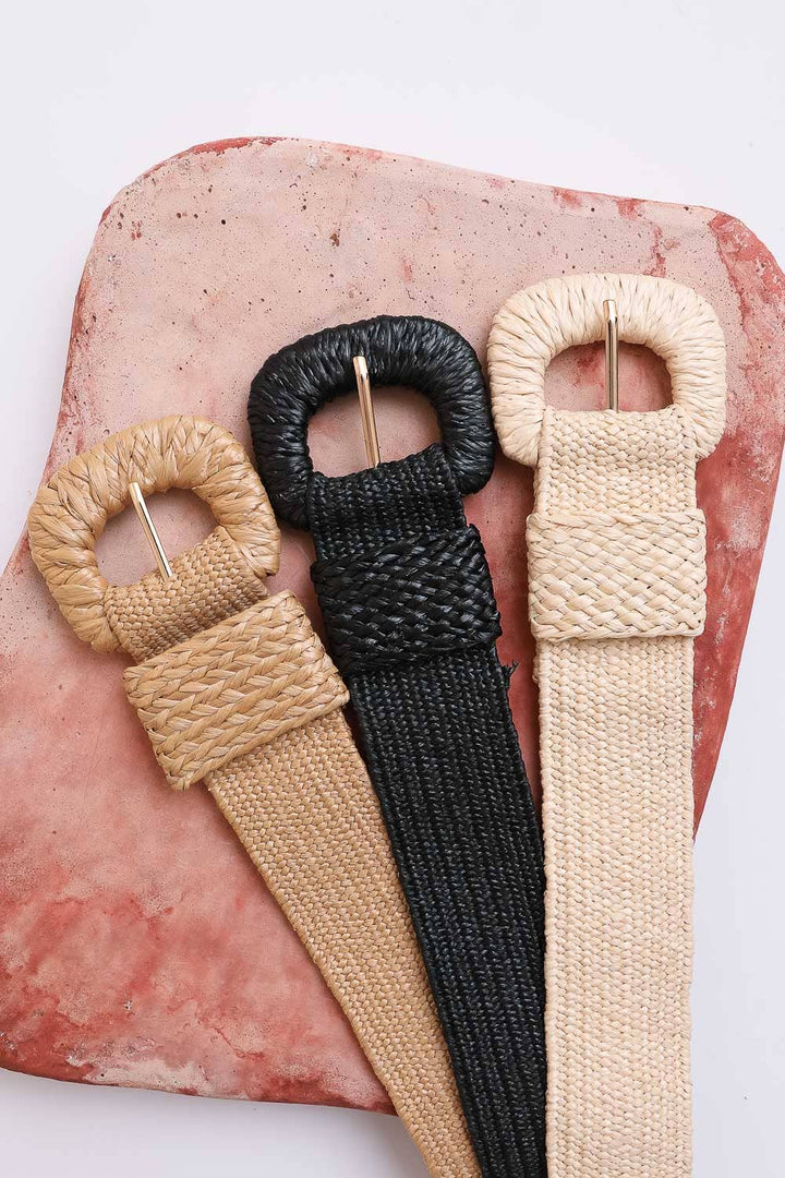 Timber Tan | Woven Stretch Belt