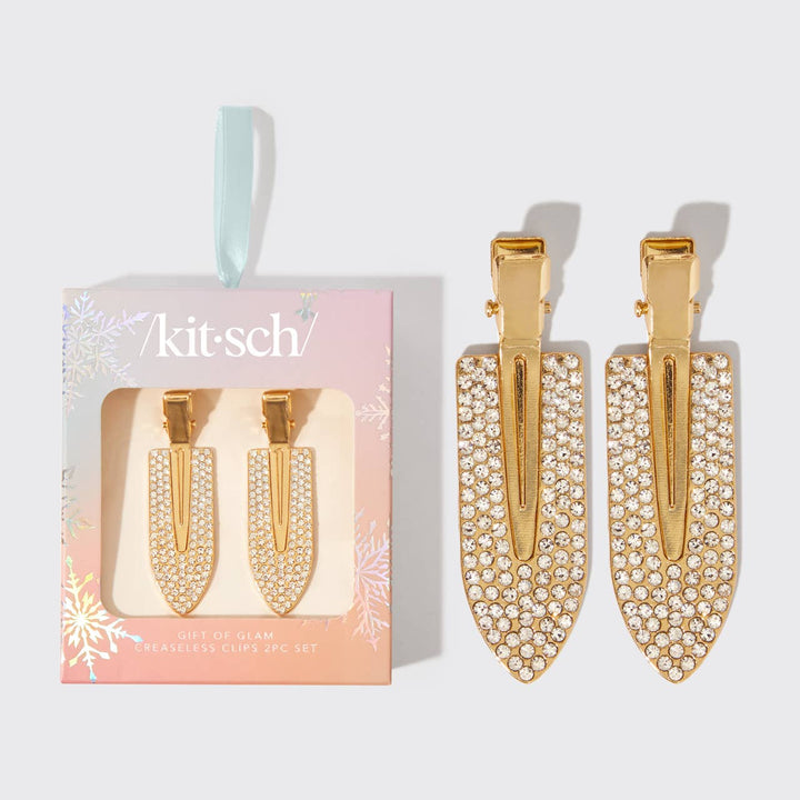Kitsch Holiday Gift of Glam Creaseless Clip Set