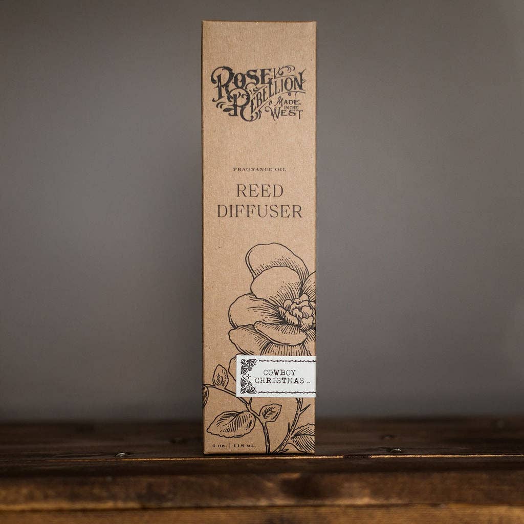 Christmas Reed Diffuser | Cowboy Christmas