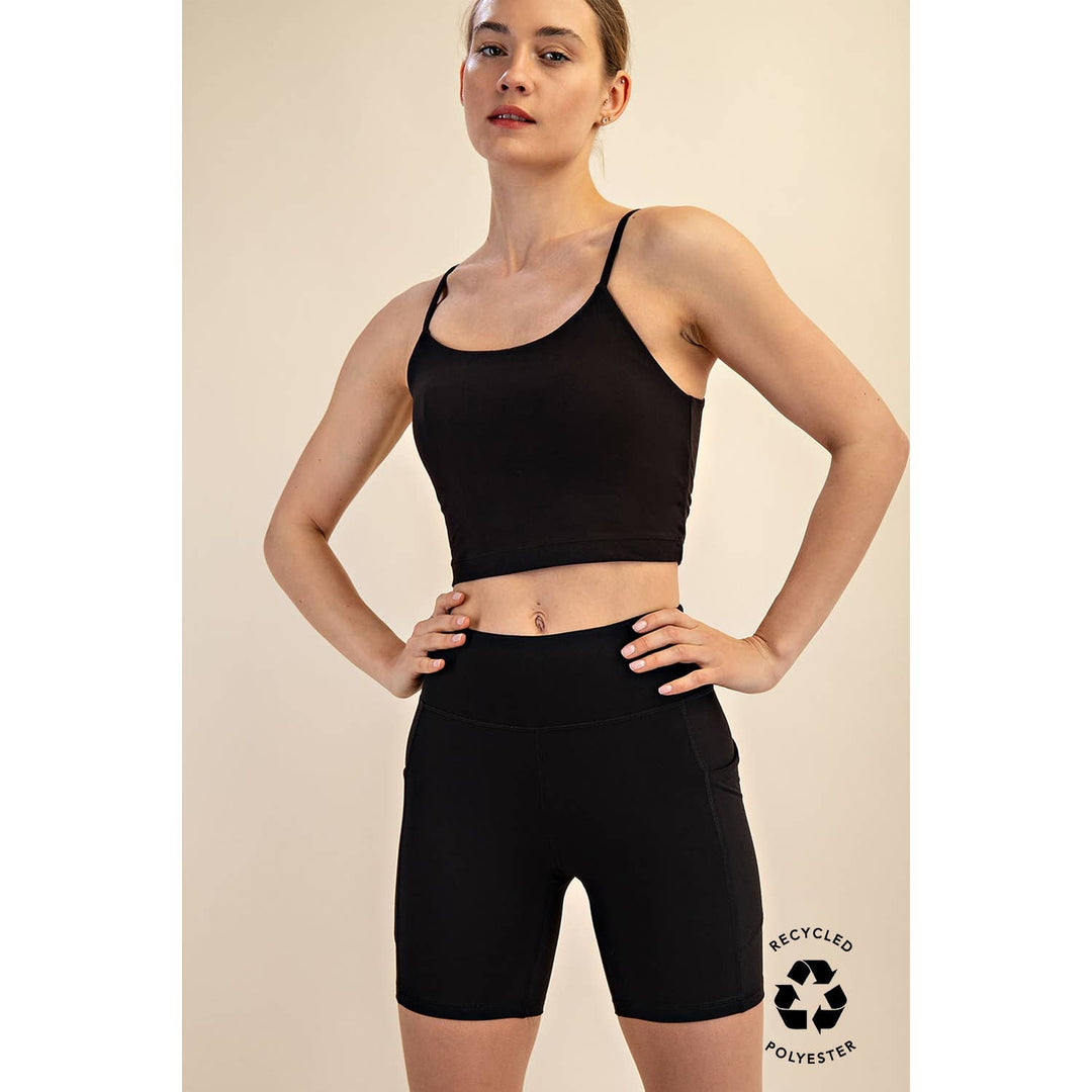 The Sadie High-waisted Biker Short