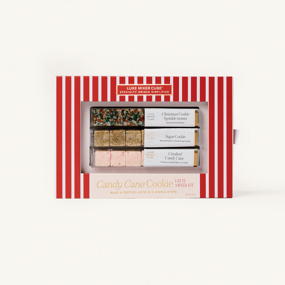 Candy Cane Cookie Latte Café Set - Timber & Velvet Boutique