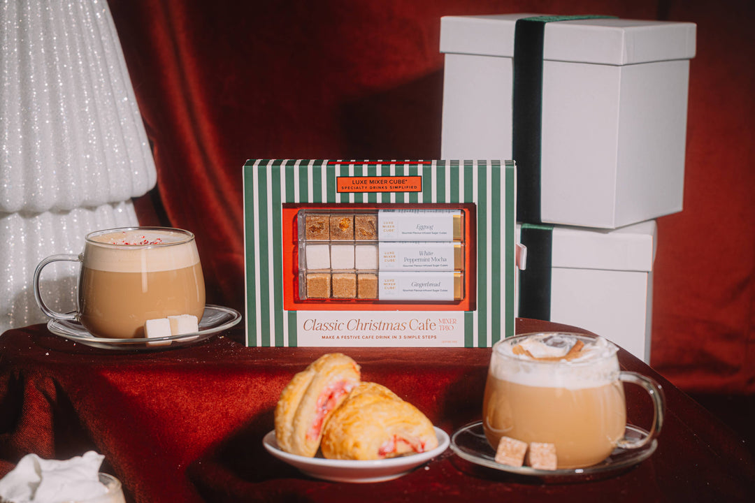 The Classic Christmas Café Trio Luxe Mixer Cubes