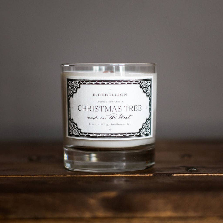 Christmas Candle | Christmas Tree | 8 oz. - Timber &amp; Velvet Boutique