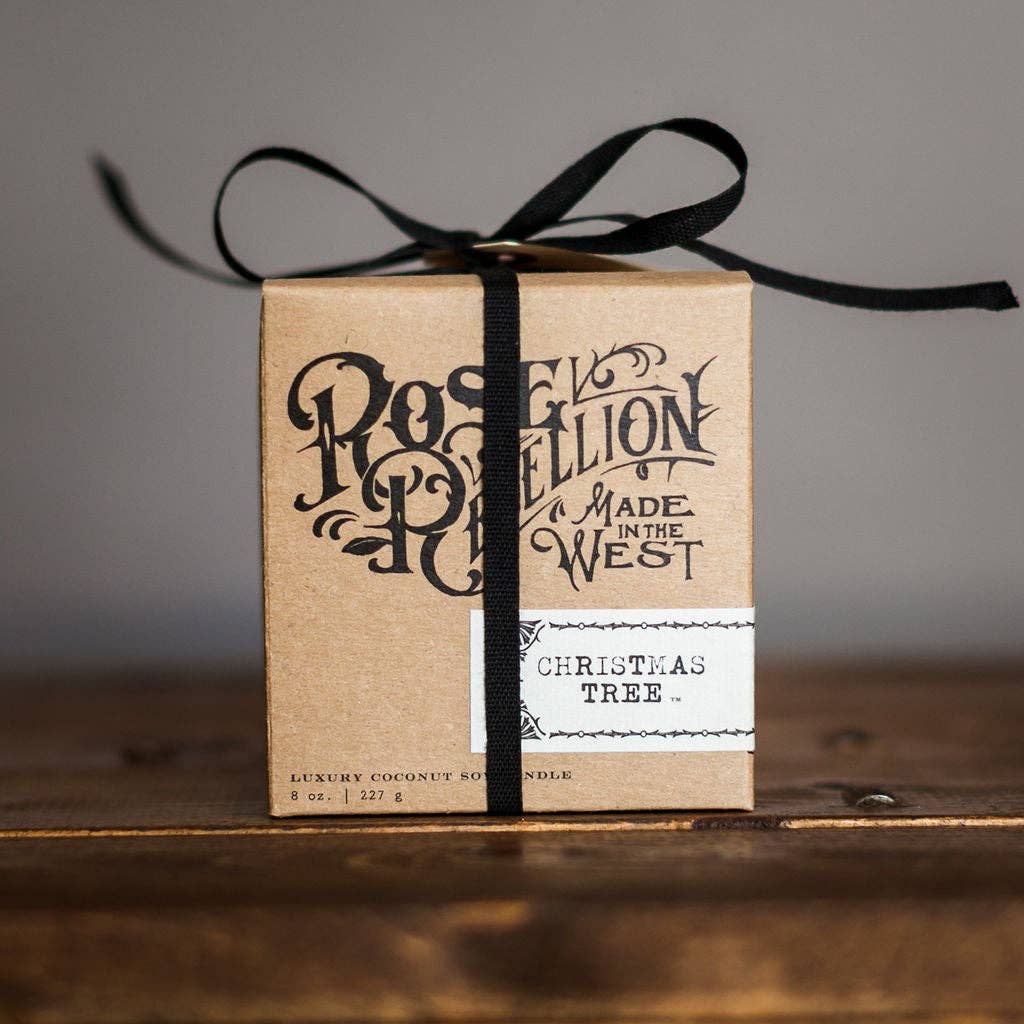 Christmas Candle | Christmas Tree | 8 oz. - Timber &amp; Velvet Boutique
