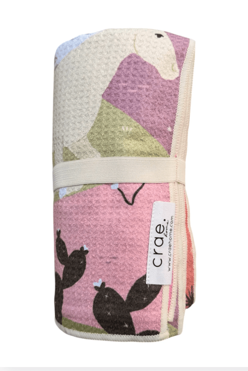 Crae Reversible Waffle Weave Beach Towel – Ultra-Absorbent &amp; Compact - Timber &amp; Velvet Boutique