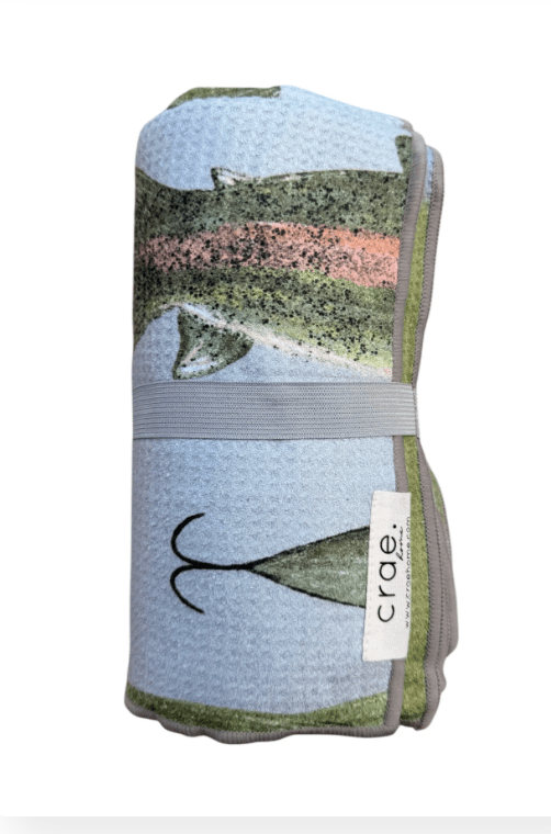 Crae Reversible Waffle Weave Beach Towel – Ultra-Absorbent &amp; Compact - Timber &amp; Velvet Boutique