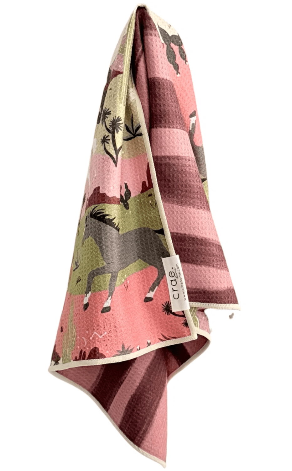 Crae Waffle Weave Microfiber Hand Towel – Ultra-Absorbent & Eco-Friendly - Timber & Velvet Boutique