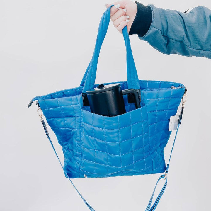 Day Dreamer Quilted Tote Bag - Timber &amp; Velvet Boutique
