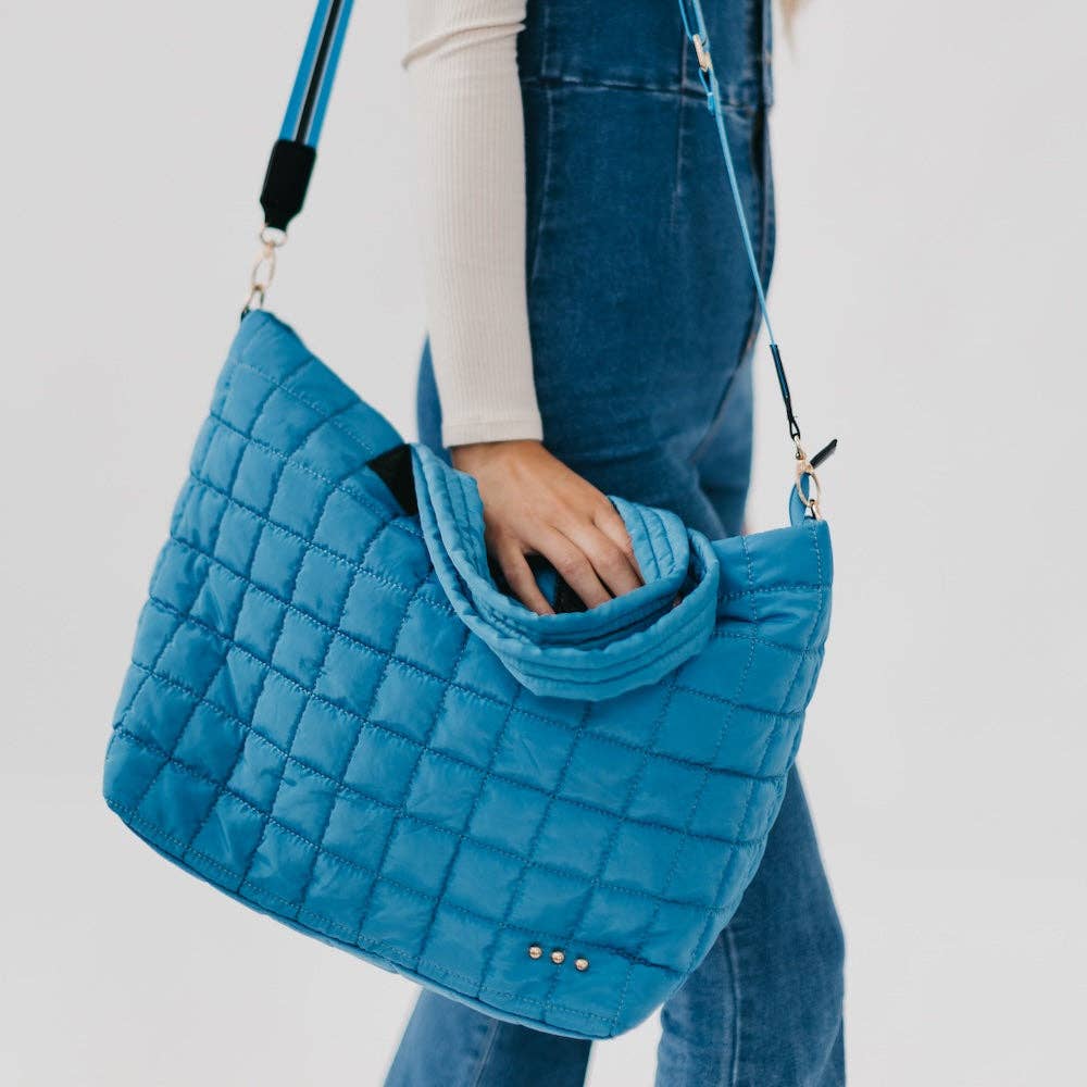 Day Dreamer Quilted Tote Bag - Timber &amp; Velvet Boutique