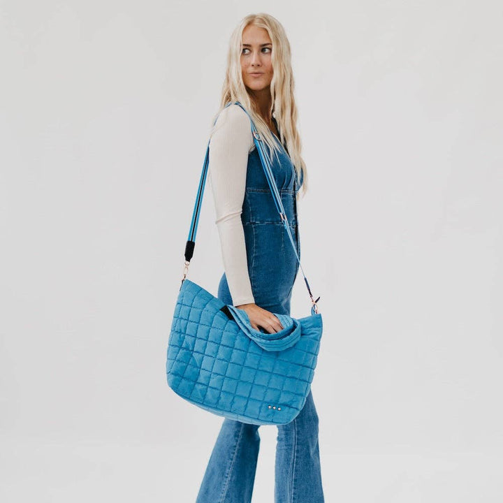 Day Dreamer Quilted Tote Bag - Timber &amp; Velvet Boutique