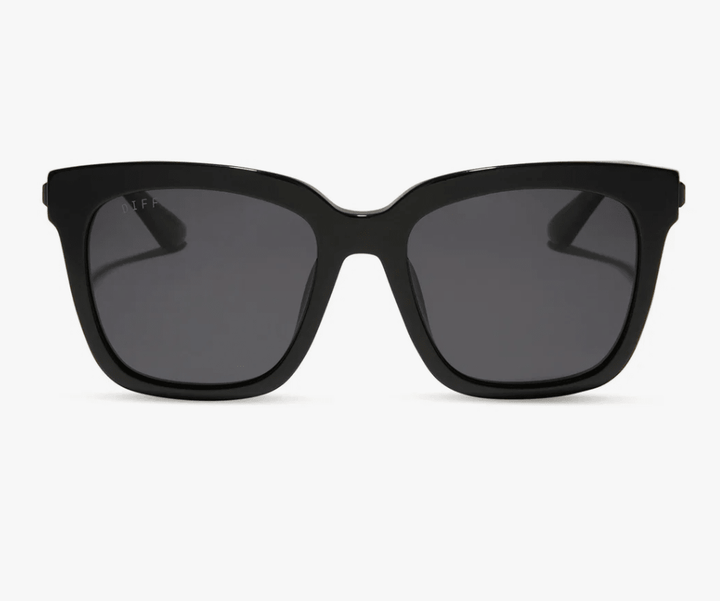 DIFF Bella Sunglasses – Black + Grey Polarized - Timber &amp; Velvet Boutique