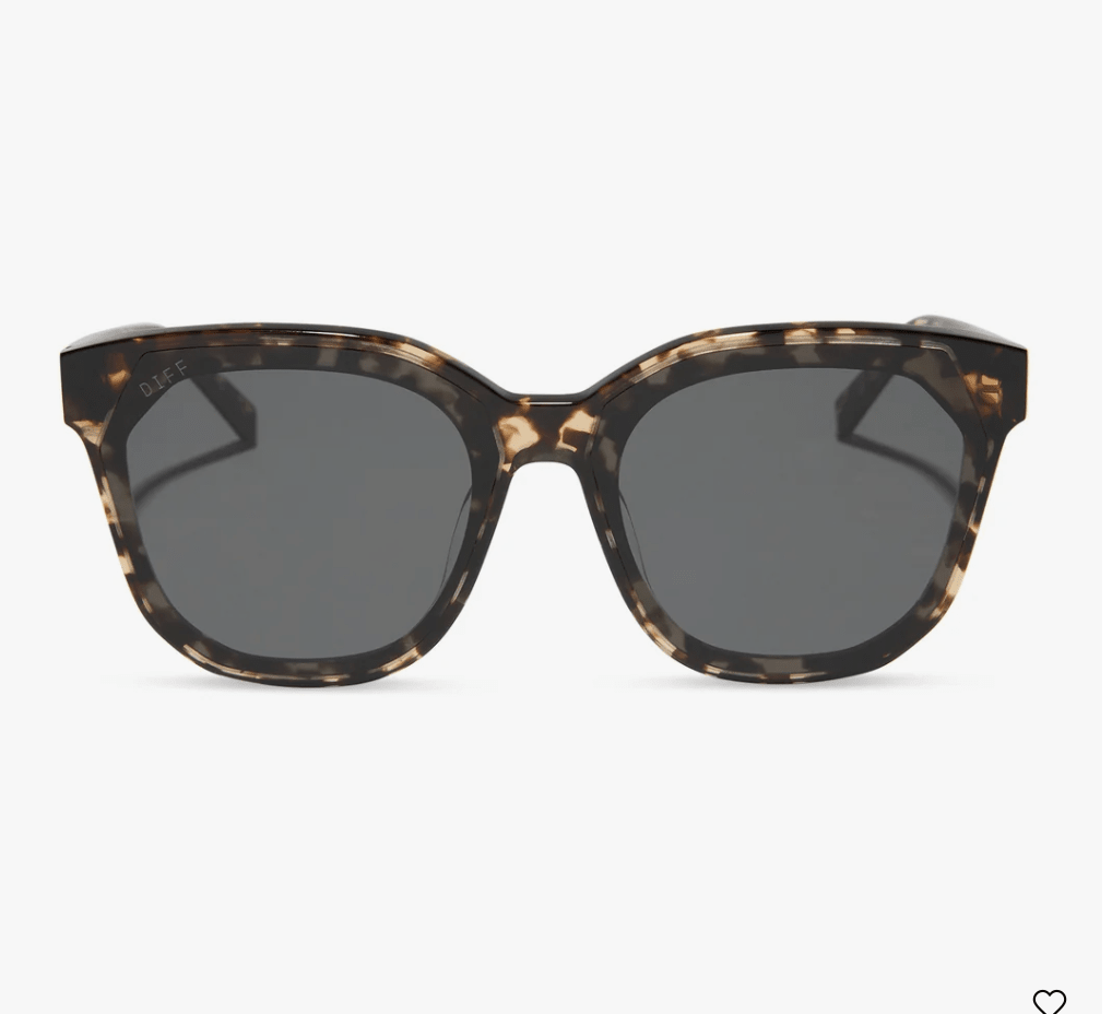 DIFF GIA Sunglasses – Espresso Tortoise + Grey - Timber &amp; Velvet Boutique