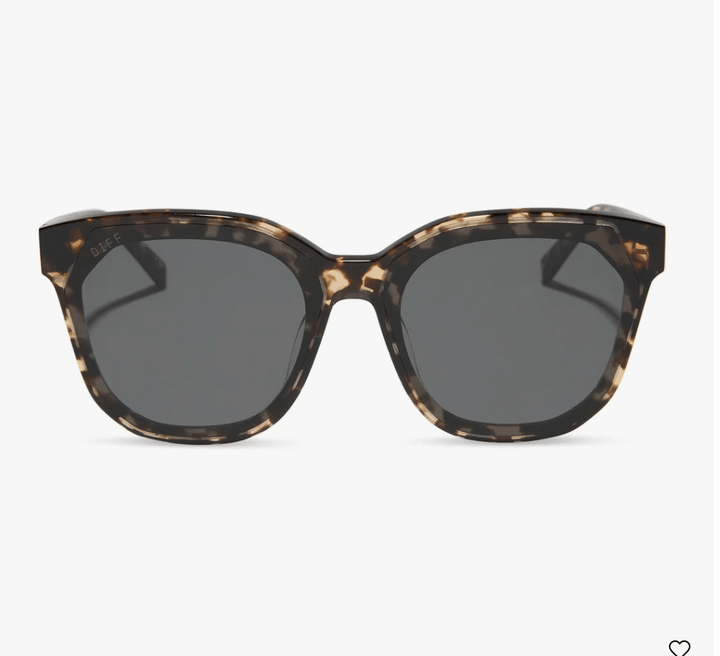DIFF GIA Sunglasses – Espresso Tortoise + Grey - Timber &amp; Velvet Boutique