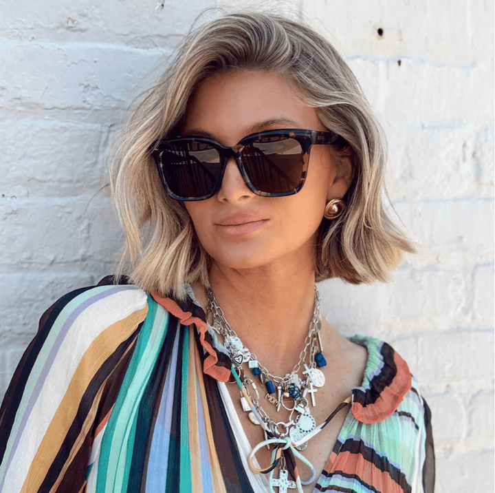 DIFF Meredith Sunglasses – Espresso Tortoise + Brown Polarized - Timber &amp; Velvet Boutique