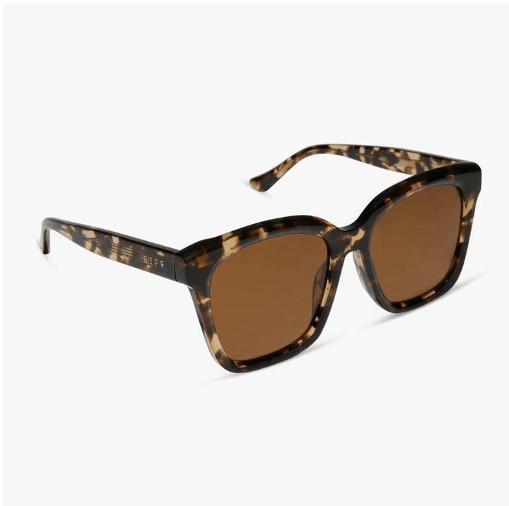 DIFF Meredith Sunglasses – Espresso Tortoise + Brown Polarized - Timber &amp; Velvet Boutique