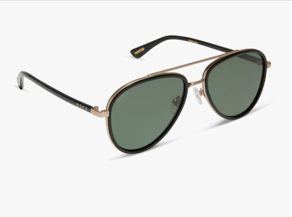 DIFF x Yellowstone Rip Wheeler II Sunglasses – Black + G15 Polarized - Timber &amp; Velvet Boutique
