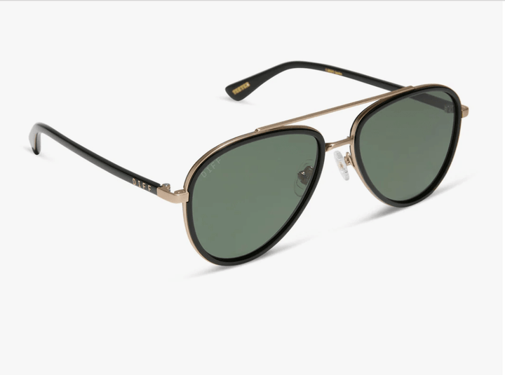 DIFF x Yellowstone Rip Wheeler II Sunglasses – Black + G15 Polarized - Timber &amp; Velvet Boutique