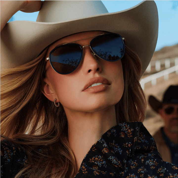 DIFF x Yellowstone Rip Wheeler II Sunglasses – Black + G15 Polarized - Timber &amp; Velvet Boutique