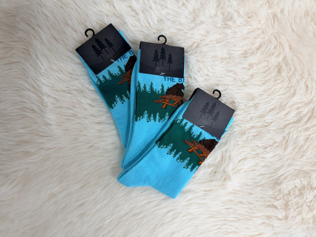 Don’t Feed the Bears Socks - Timber & Velvet Boutique